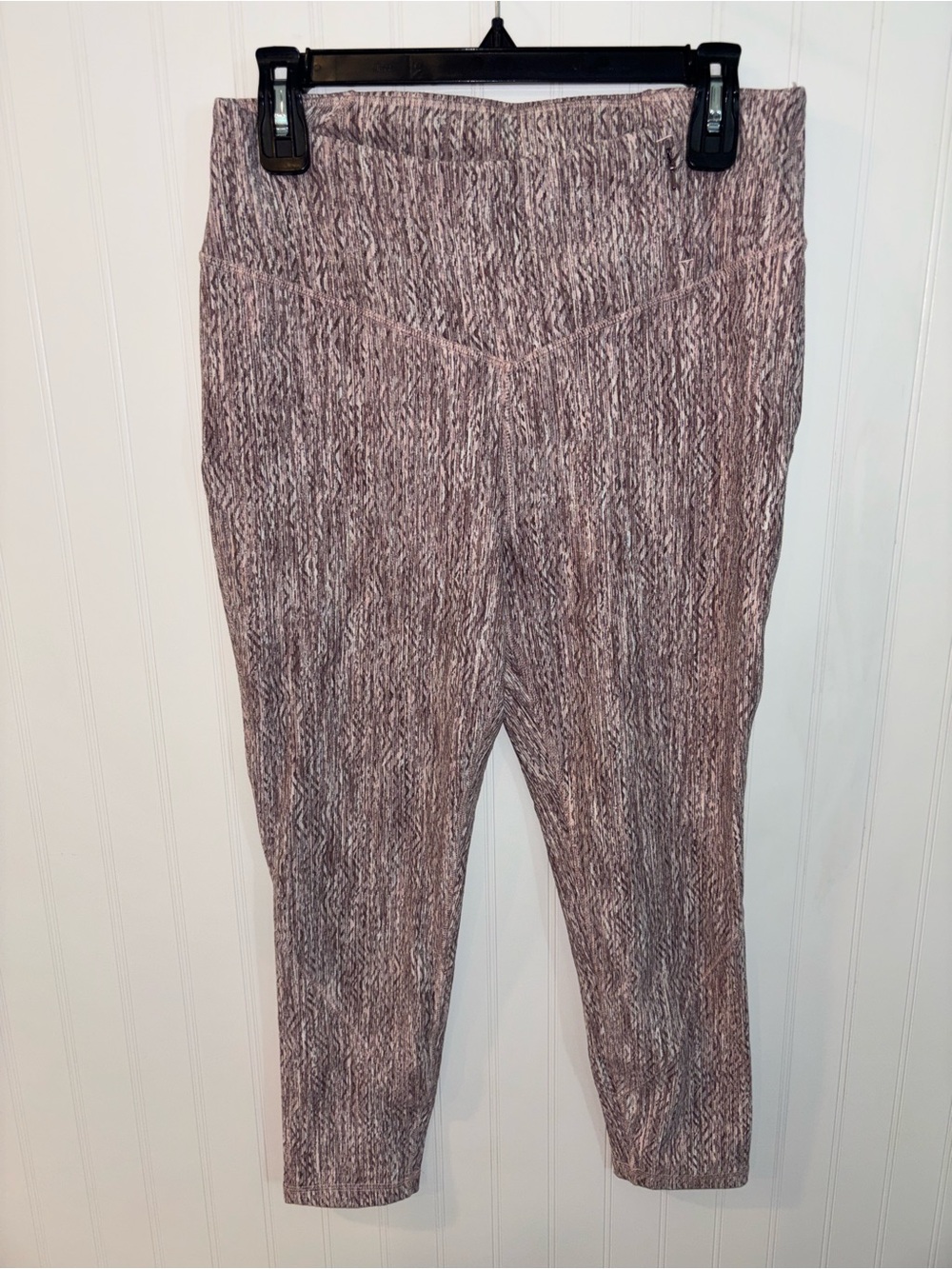 CALIA by Carrie Underwood Mauve Heather Pull-On Ankle Pants